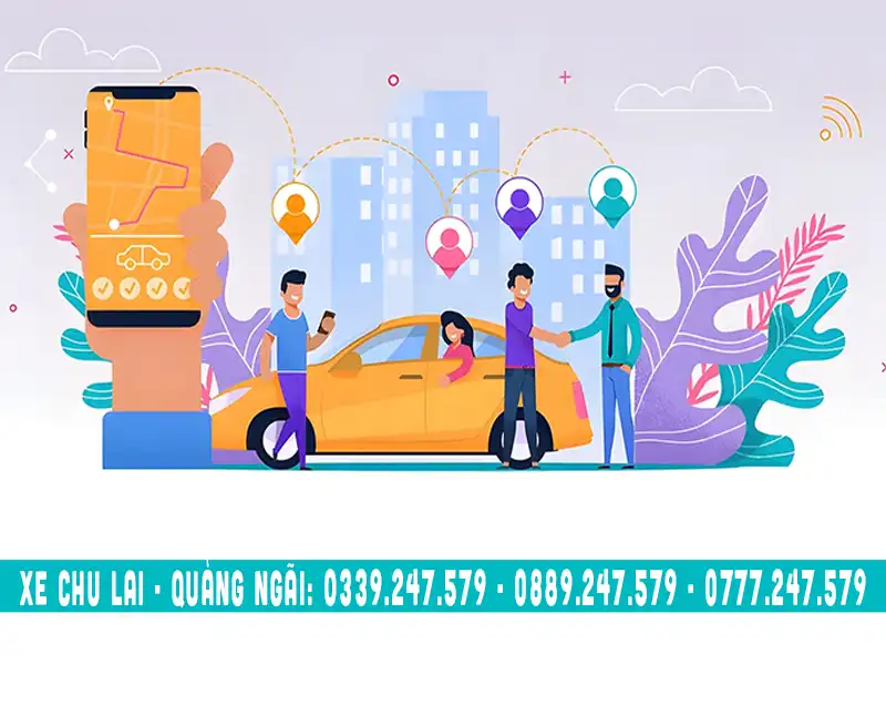 di-chung-xe xe ghép quảng ngãi