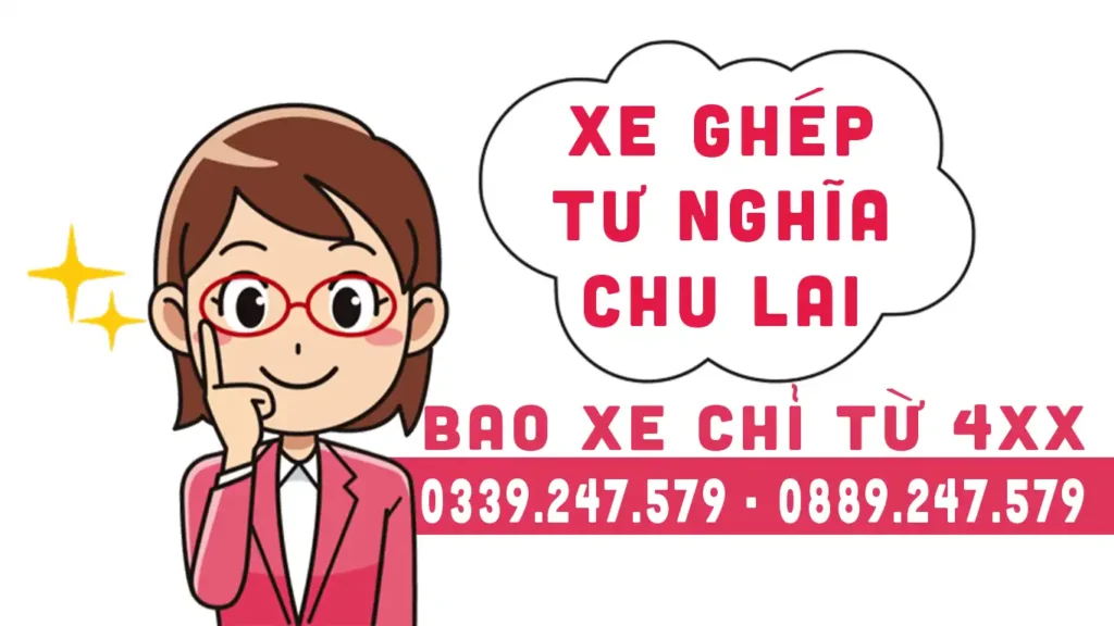 đặt xe ghép tư nghĩa - chu lai