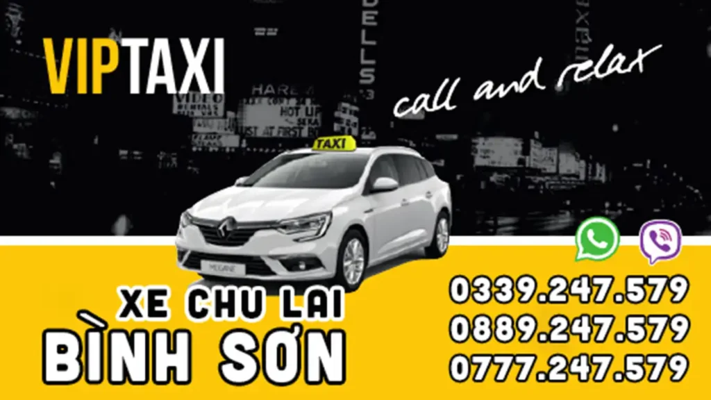 taxi bình sơn đi chu lai