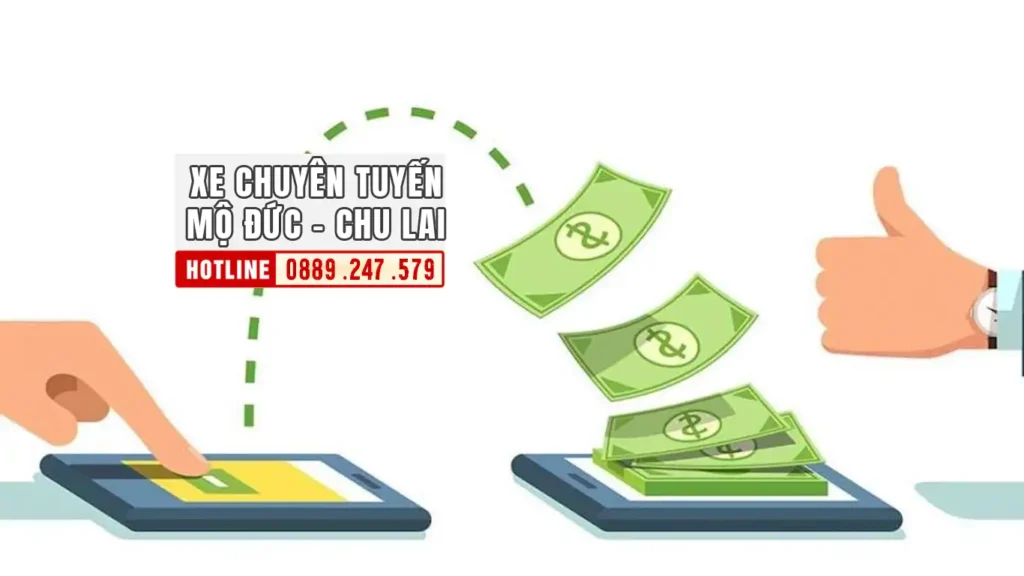 xe mộ đức đi chu lai thanh toán linh hoạt