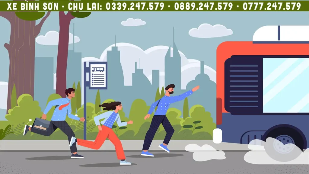 xe buýt bình sơn - chu lai 