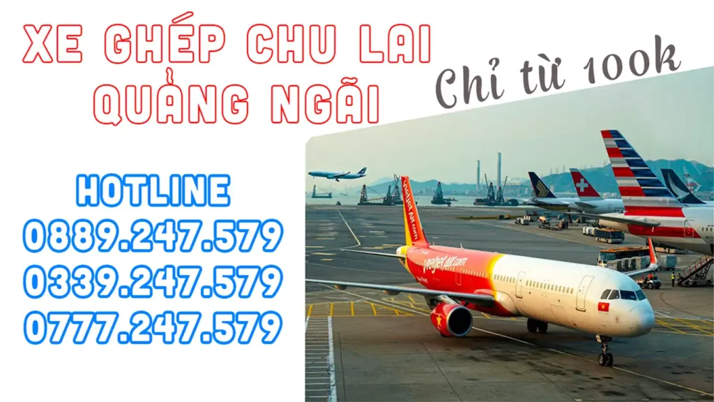 xe ghép quảng ngãi chu lai 