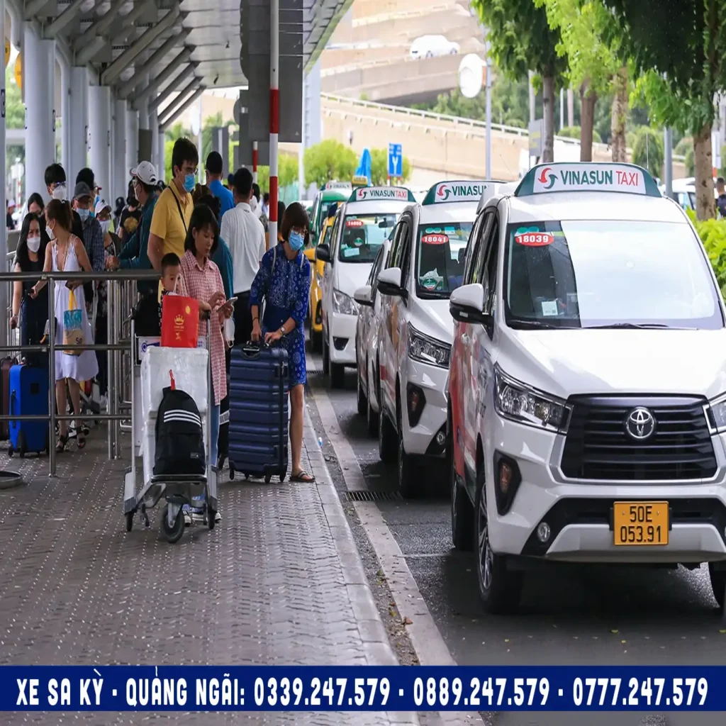 xe taxi cảng sa kỳ đi quảng ngãi