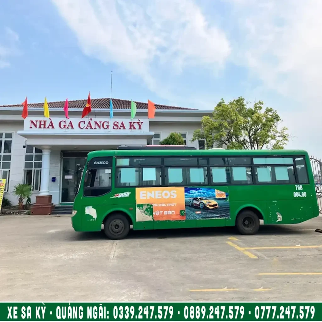 xe buýt quảng ngãi đi sa kỳ
