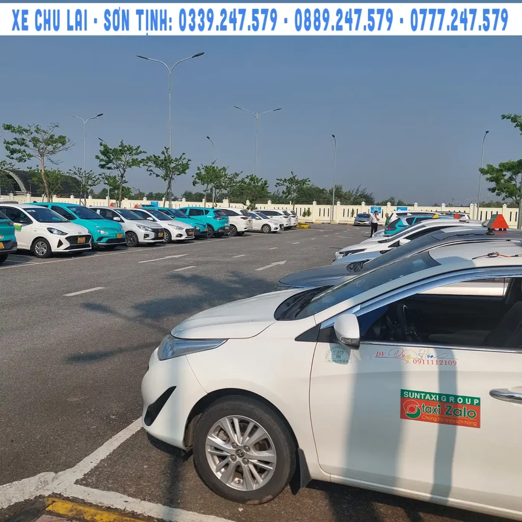 xe chu lai đi sơn tịnh khởi hành hàng ngày