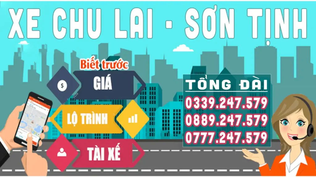 tổng đài đặt xe ghép chu lai đi sơn tịnh quảng ngãi
