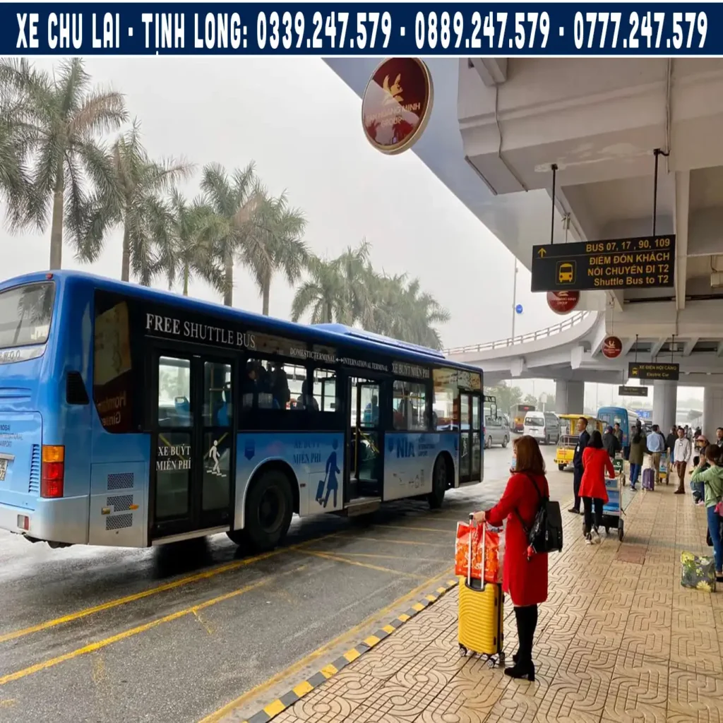xe-di-san-bay-chu-lai xe buýt tại sân bay chu lai