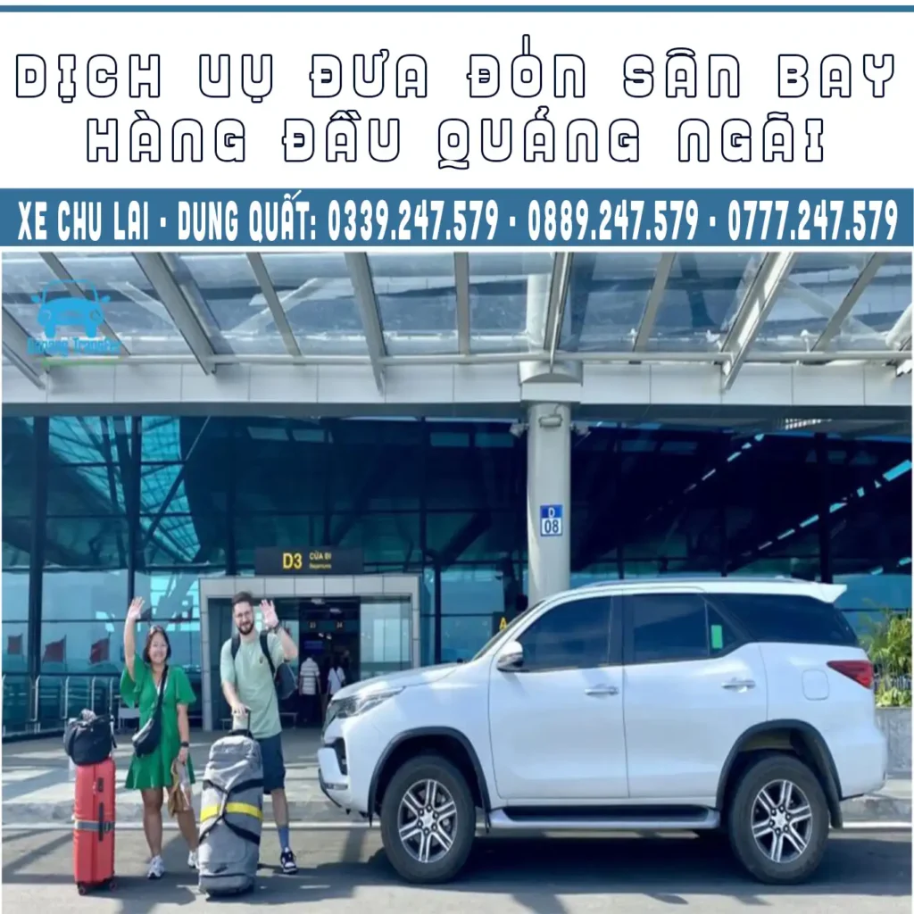 xe dung quất đi chu lai giá rẻ