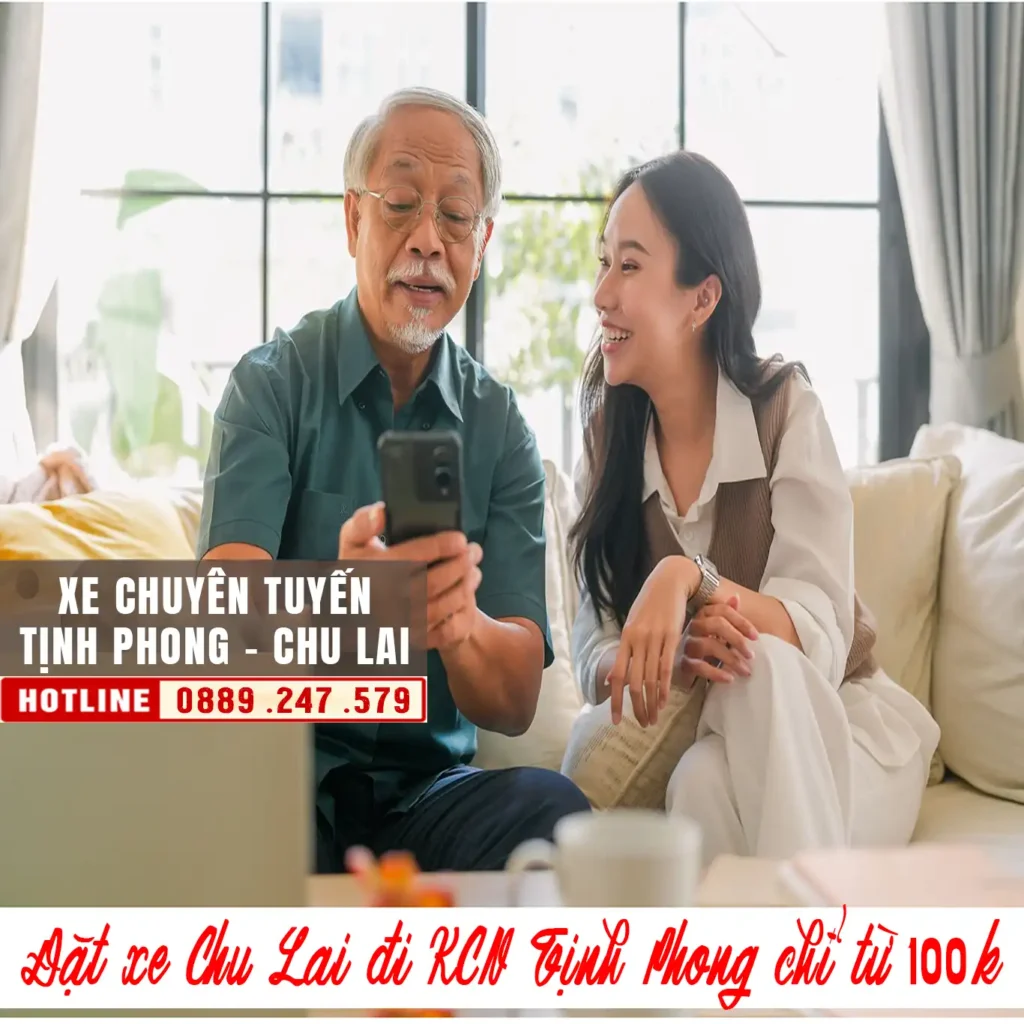 đặt xe tịnh phong đi chu lai