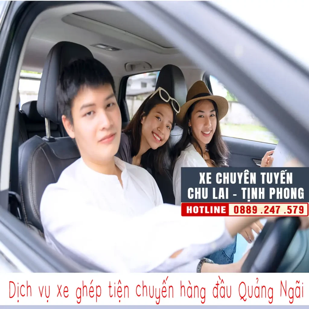 xe ghép Chu Lai đi Tịnh Phong