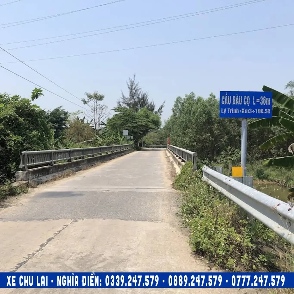 Cầu Bàu Cọ nghĩa điền, xe chu lai đi nghĩa điền tư nghĩa