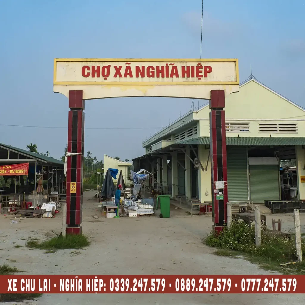 cho-nghia-hiep xe chu lai đi tư nghĩa, chợ xã nghĩa hiệp tư nghĩa