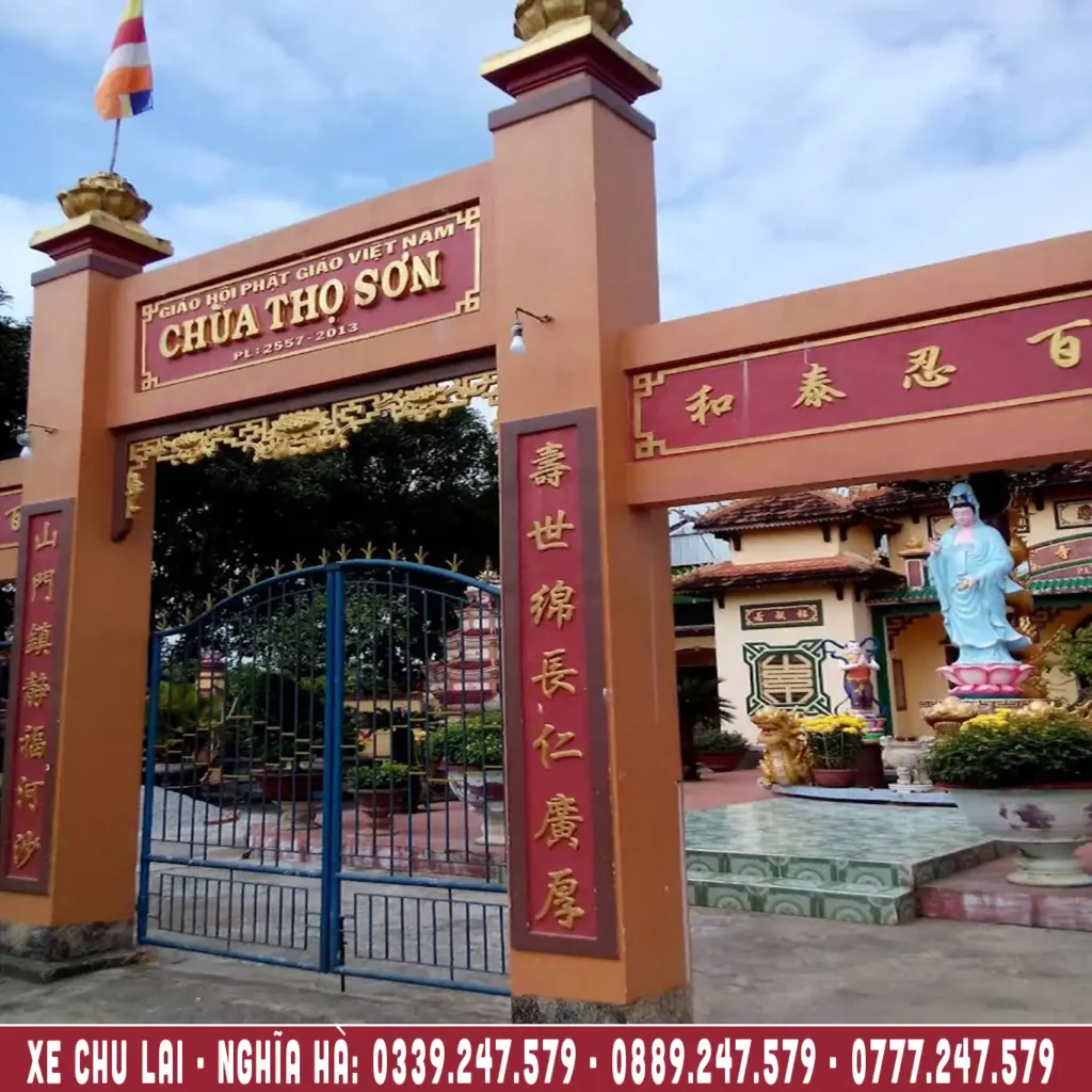 chùa thọ sơn nghĩa hà, xe chu lai đi tư nghĩa quảng ngãi
