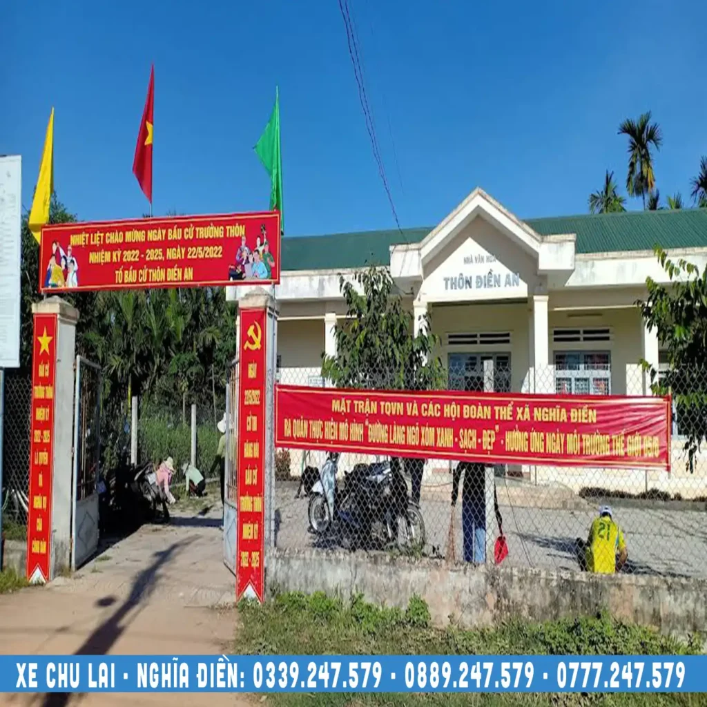 nhà văn hóa thôn điền an nghĩa điền tư nghĩa