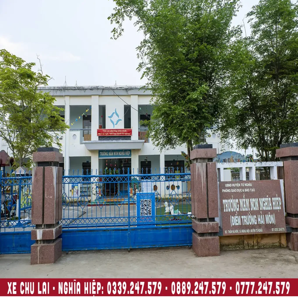 trường mầm non nghĩa hiệp tư nghĩa đi chu lai