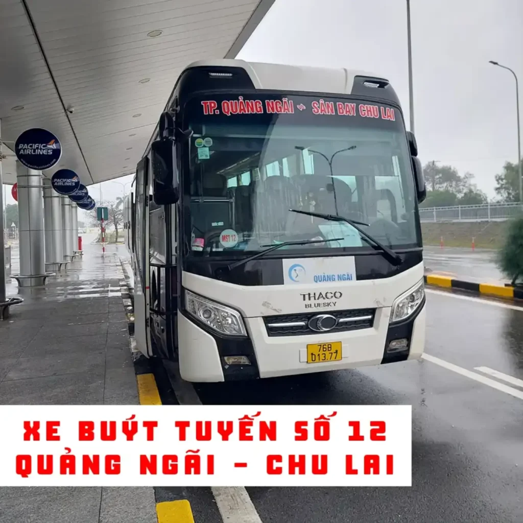 xe buýt quảng ngãi đi chu lai