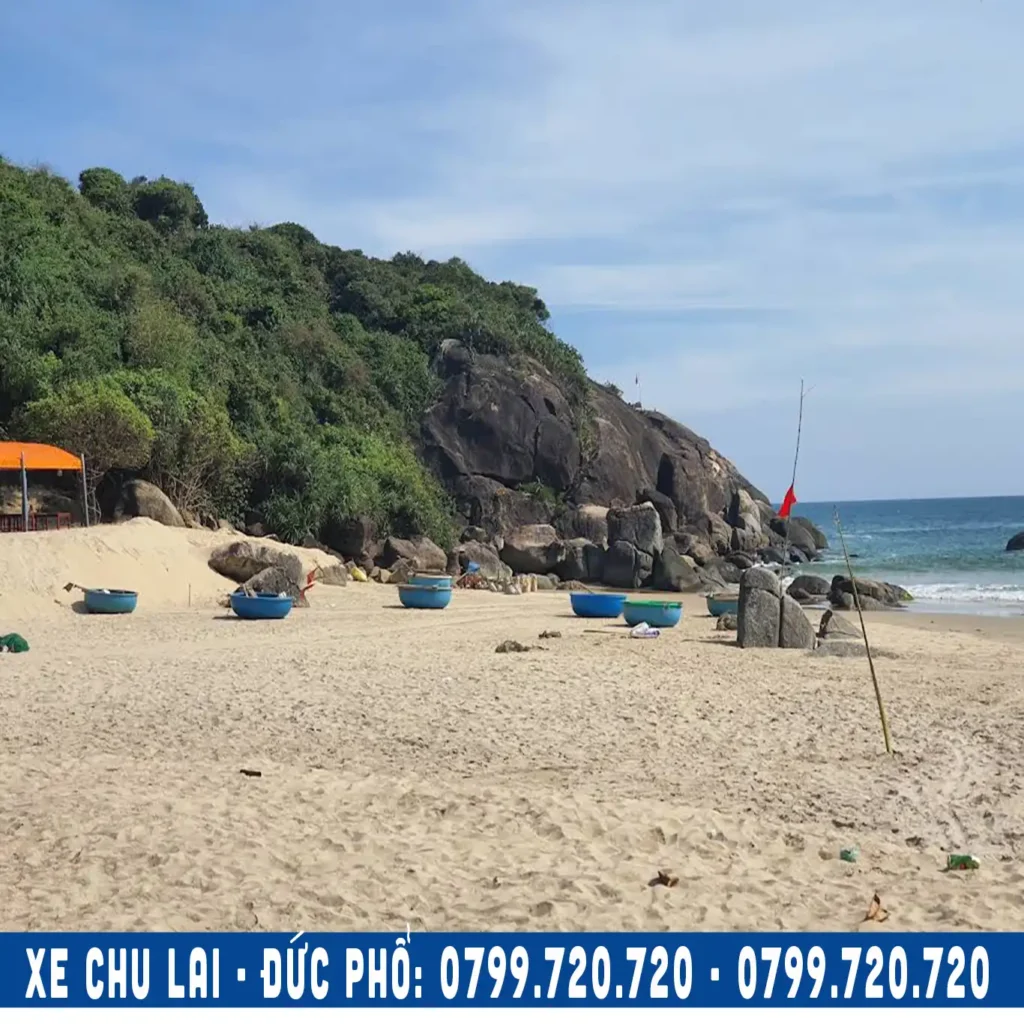 xe chu lai đi quảng ngãi , đi biển châu me đức phổ