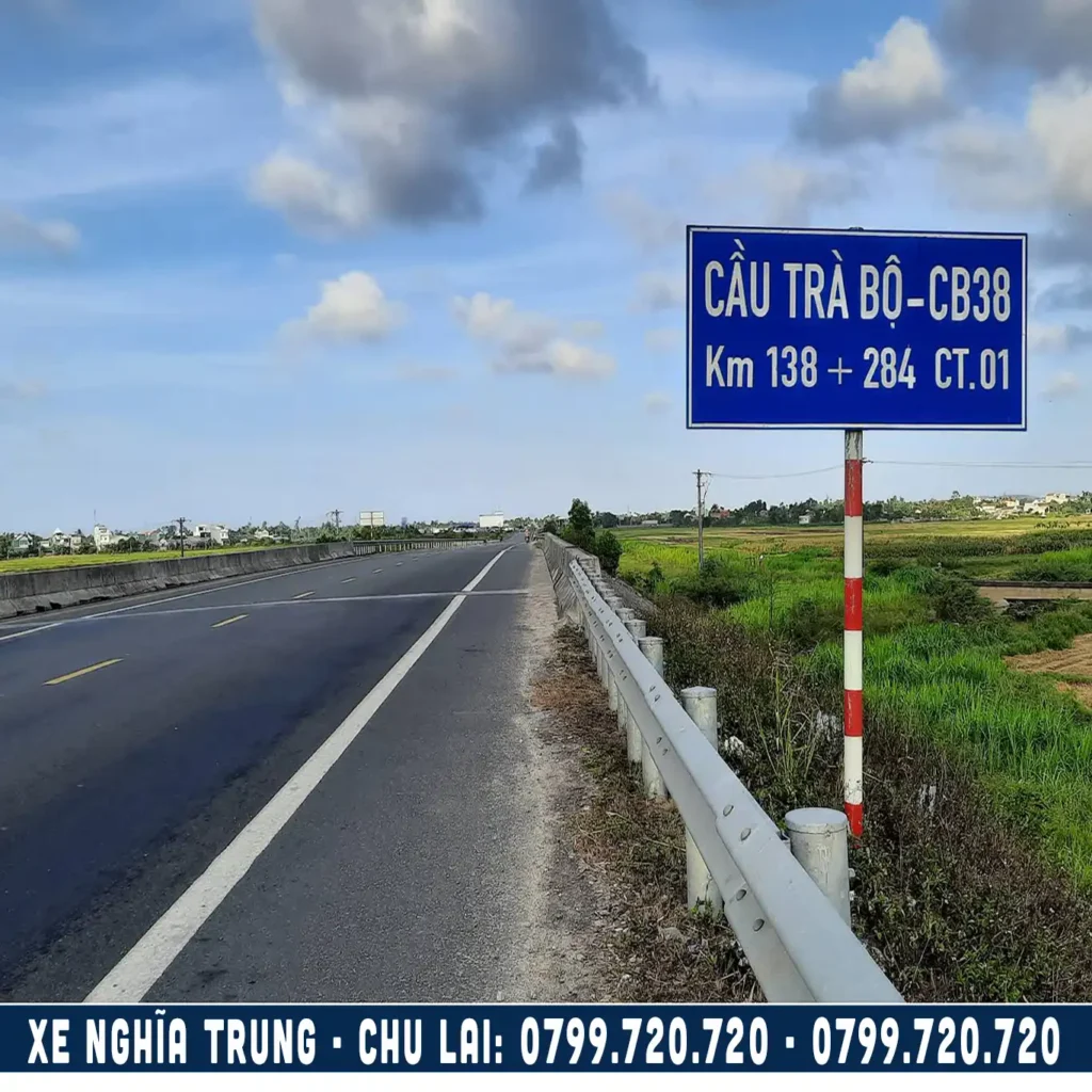 cầu trà bộ tư nghĩa, xe ghép chu lai tư nghĩa