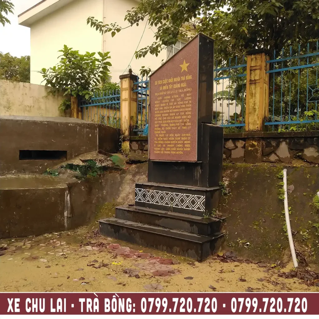 di tích cuộc khởi nghĩa trà bồng và miền tây quảng ngãi