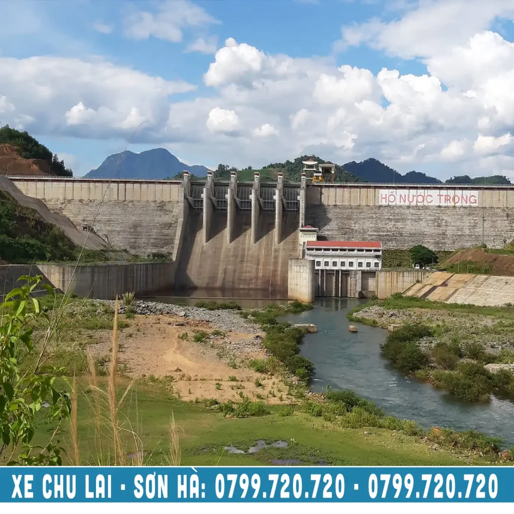 Hồ nước trong sơn hà quảng ngãi