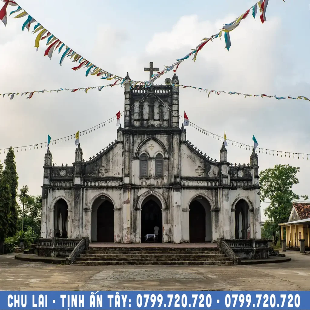 nhà thờ đức mẹ mân côi giáo xứ phú hòa tịnh ấn tây
