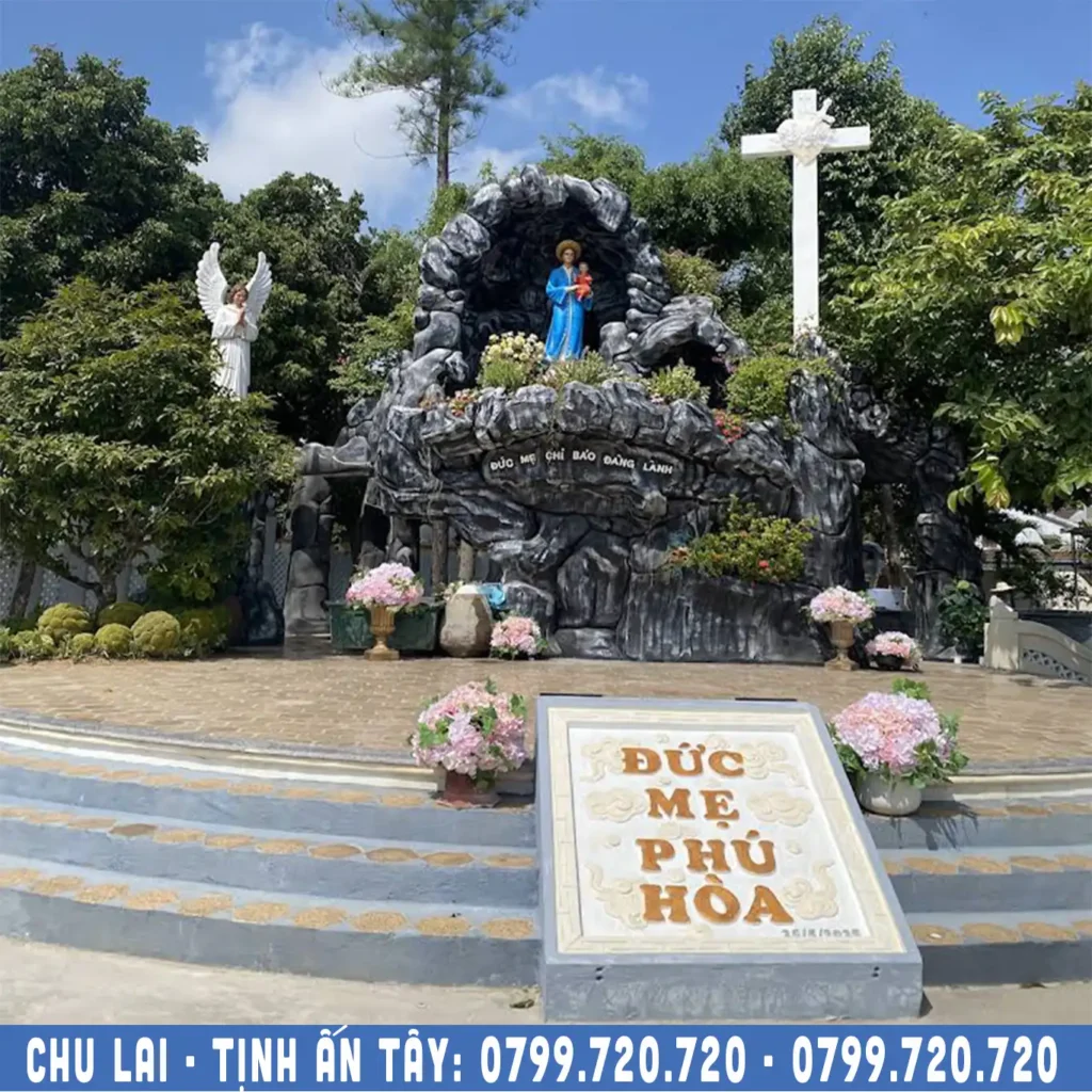 chu lai đi tịnh ấn tây tới nhà thờ đức mẹ mân côi giáo xứ phú hòa tịnh ấn tây sơn tịnh