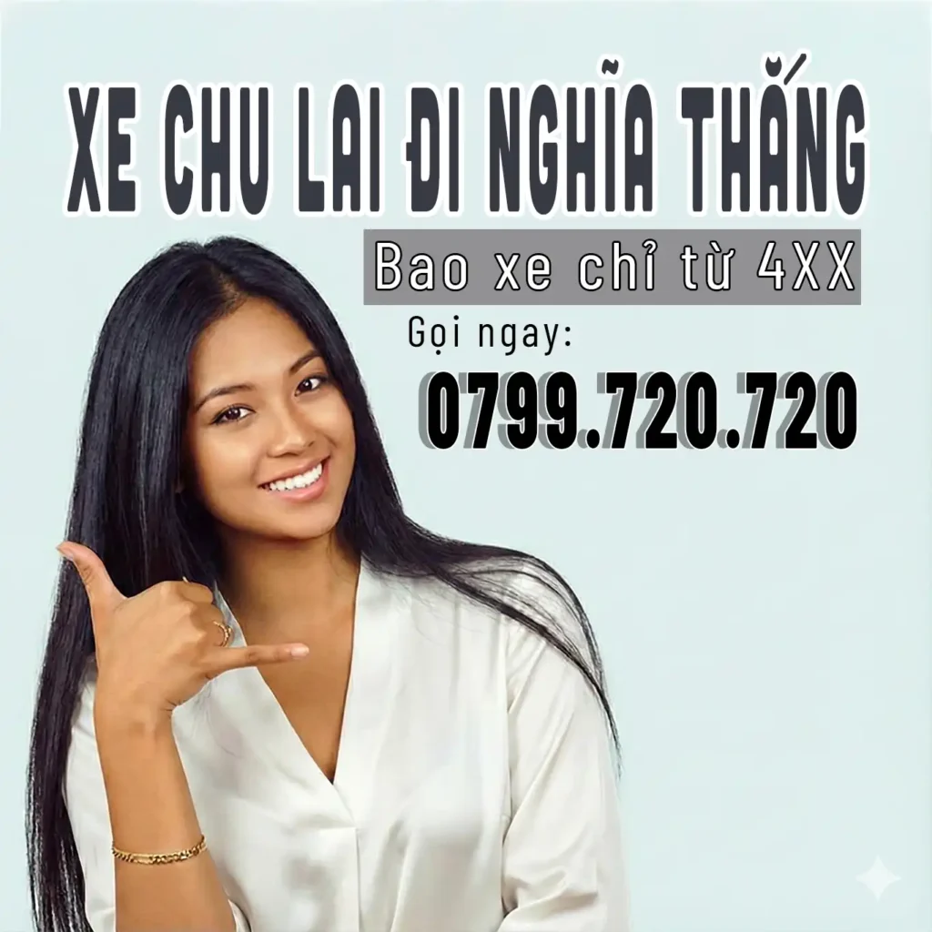 chu lai đi nghĩa thắng chỉ 2xx với xe ghép chu lai