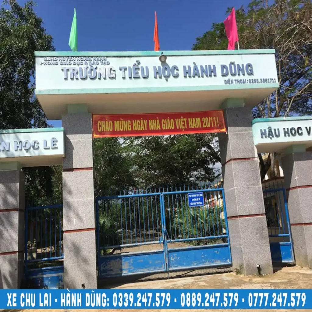 xe chu lai hành dũng, trường tiểu học hành dũng