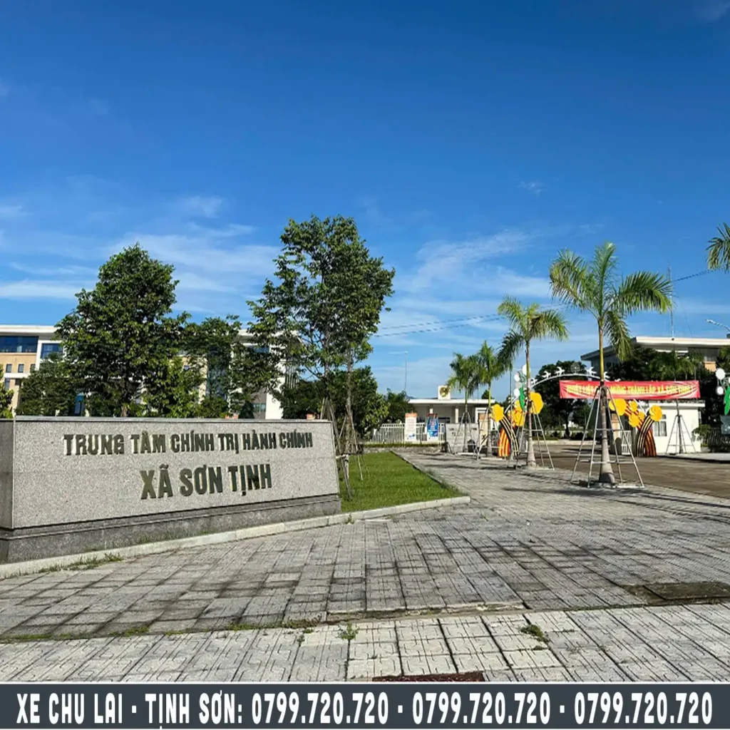 trung tâm hành chính xã sơn tịnh quảng ngãi