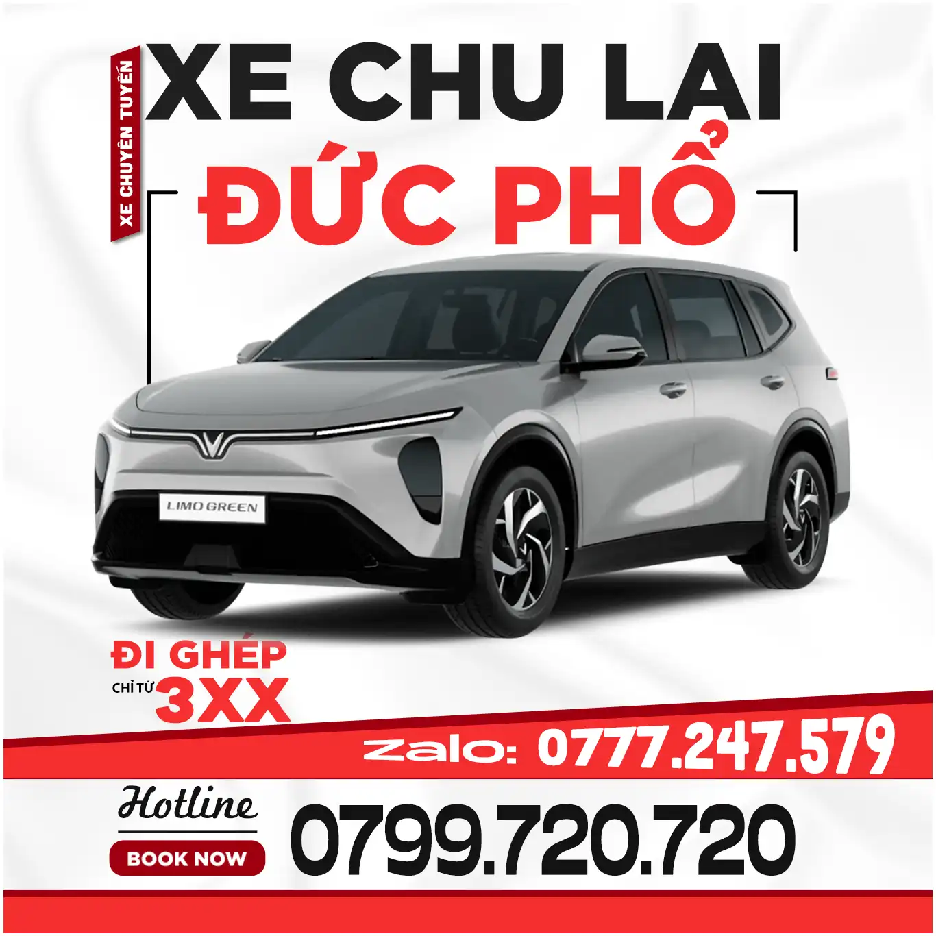 Xe Chu Lai đi Đức Phổ quảng ngãi chỉ từ 3xx với xe ghép chu lai quảng ngãi