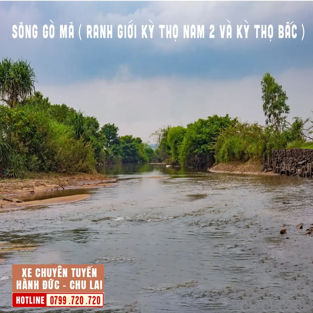 sông gò mã ranh giới giữa kỳ thọ nam 2 và kỳ thọ bắc hành đức