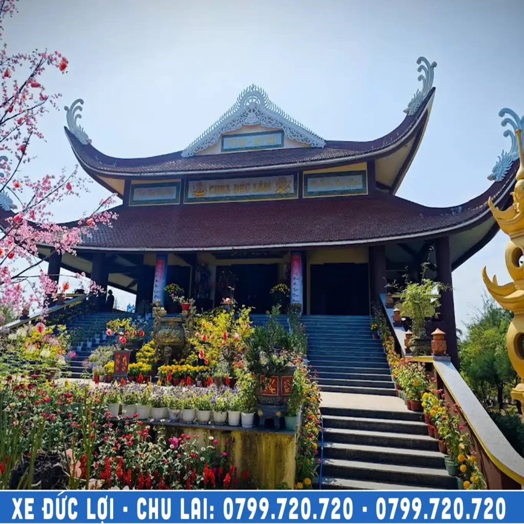 xe ghép chu lai đi chùa Đức Lâm Đức Lợi Mộ Đức Quảng Ngãi