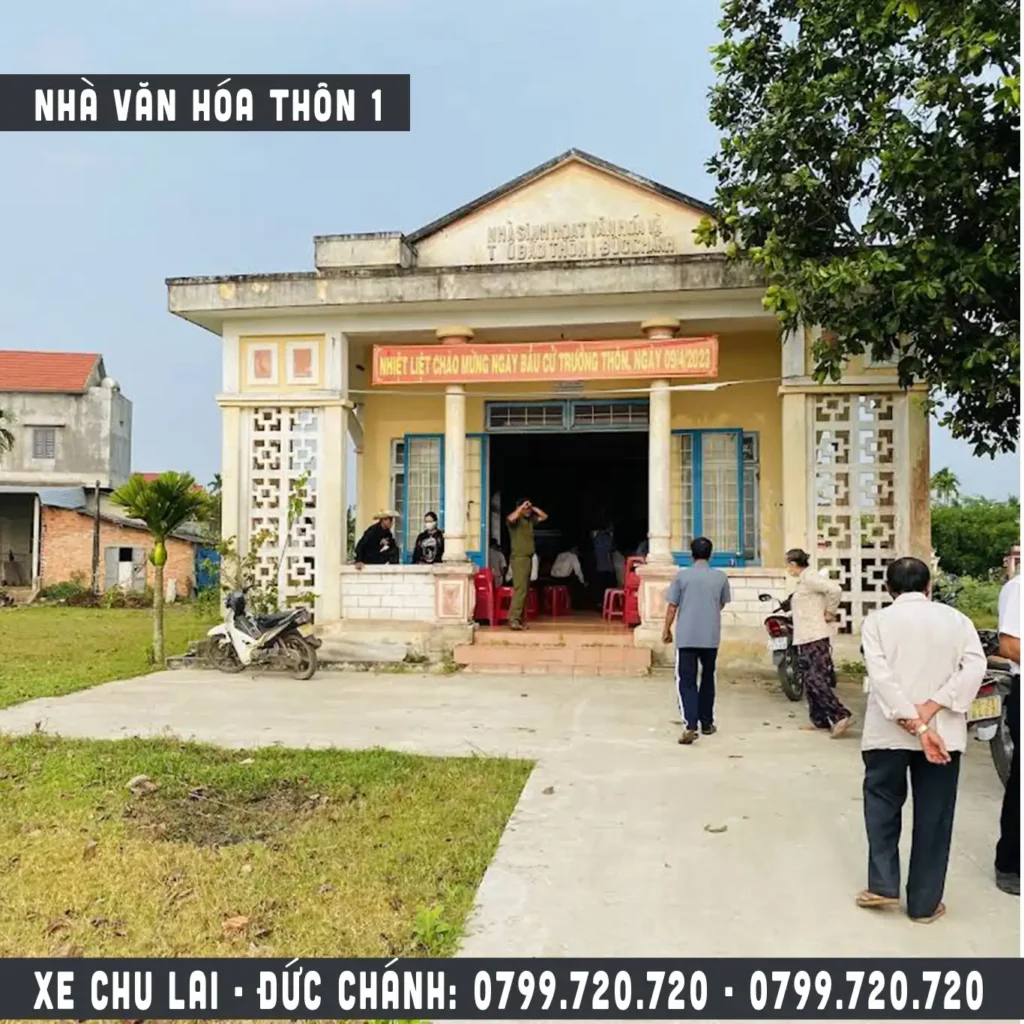 NHA-VAN-HOA-THON-1 nhà văn hóa thôn 1 đức chánh đi sân bay chu lai