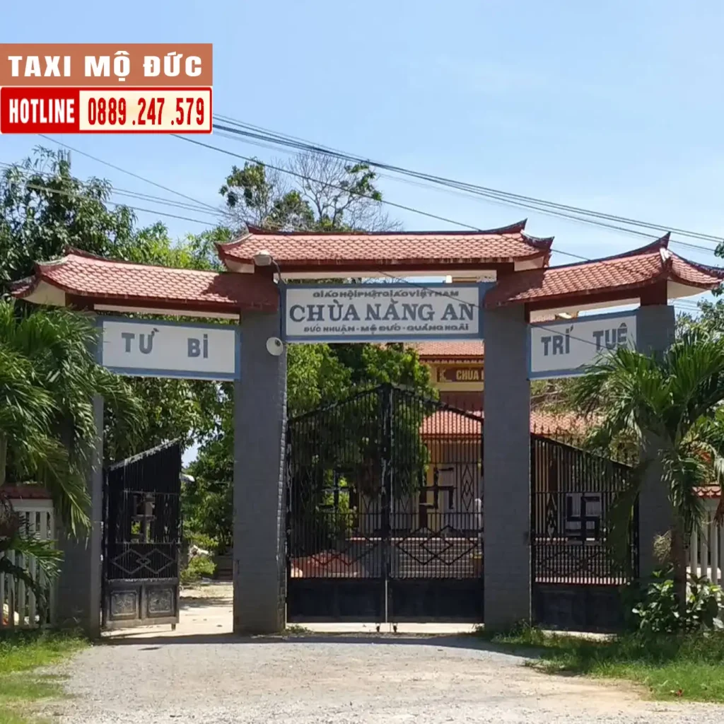 Chùa Năng An Đức Nhuận Mộ Đức đi Chu Lai