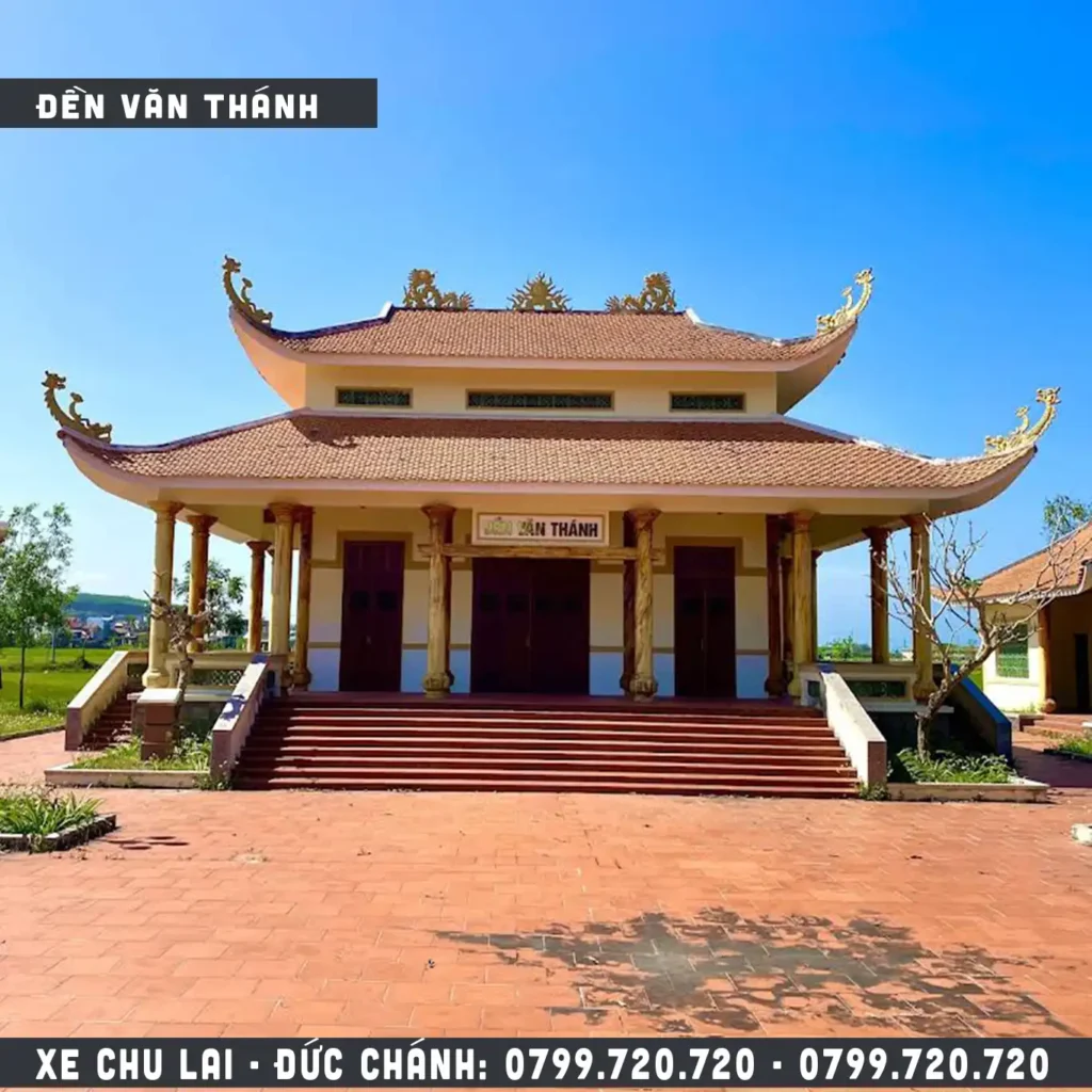 đền văn thánh đức chánh đi chu lai