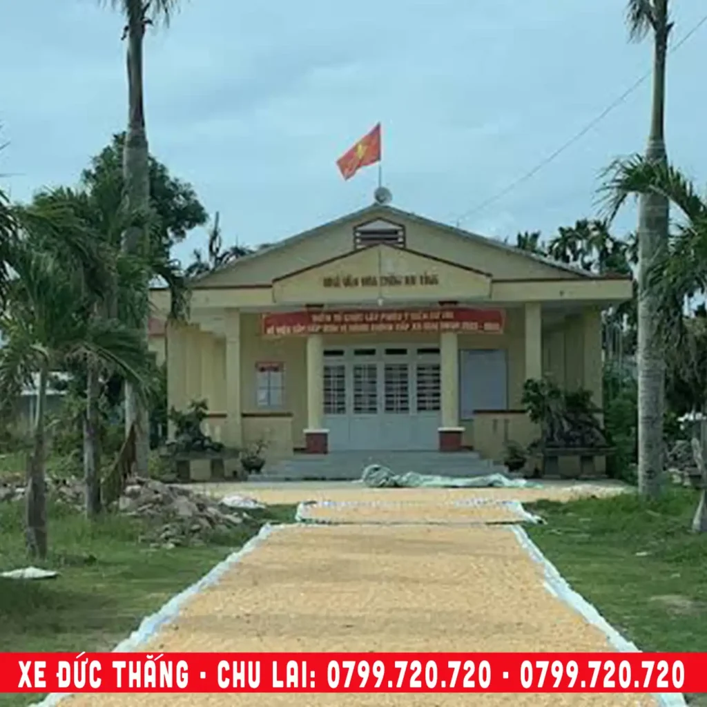 nhà văn hóa thôn an tỉnh đức thắng đi sân bay chu lai