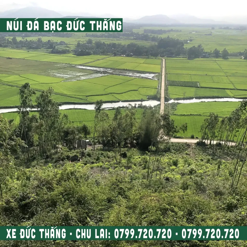 Đặt xe Chu Lai đi núi Đá Bạc Đức Thắng Mộ Đức