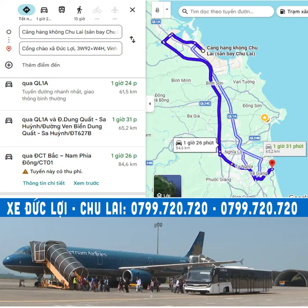 quang-duong-tu-san-bay-chu-lai-di-duc-loi quảng đường từ sân bay chu lai đi đức lợi mộ đức