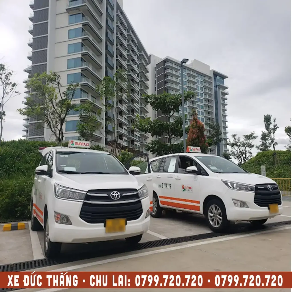 xe suntaxi chu lai đi đức thắng mộ đức
