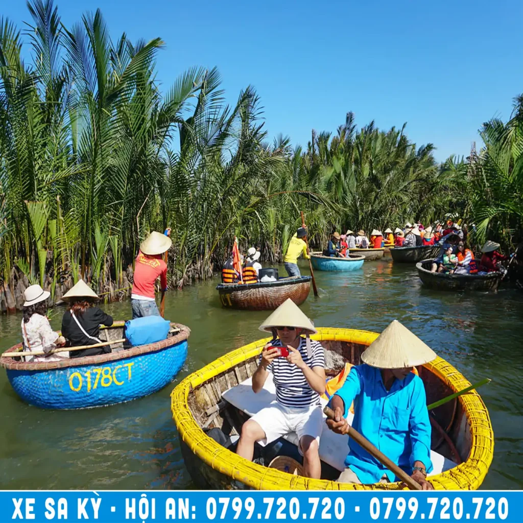 rừng dừa 7 mẫu hội an đi sa kỳ