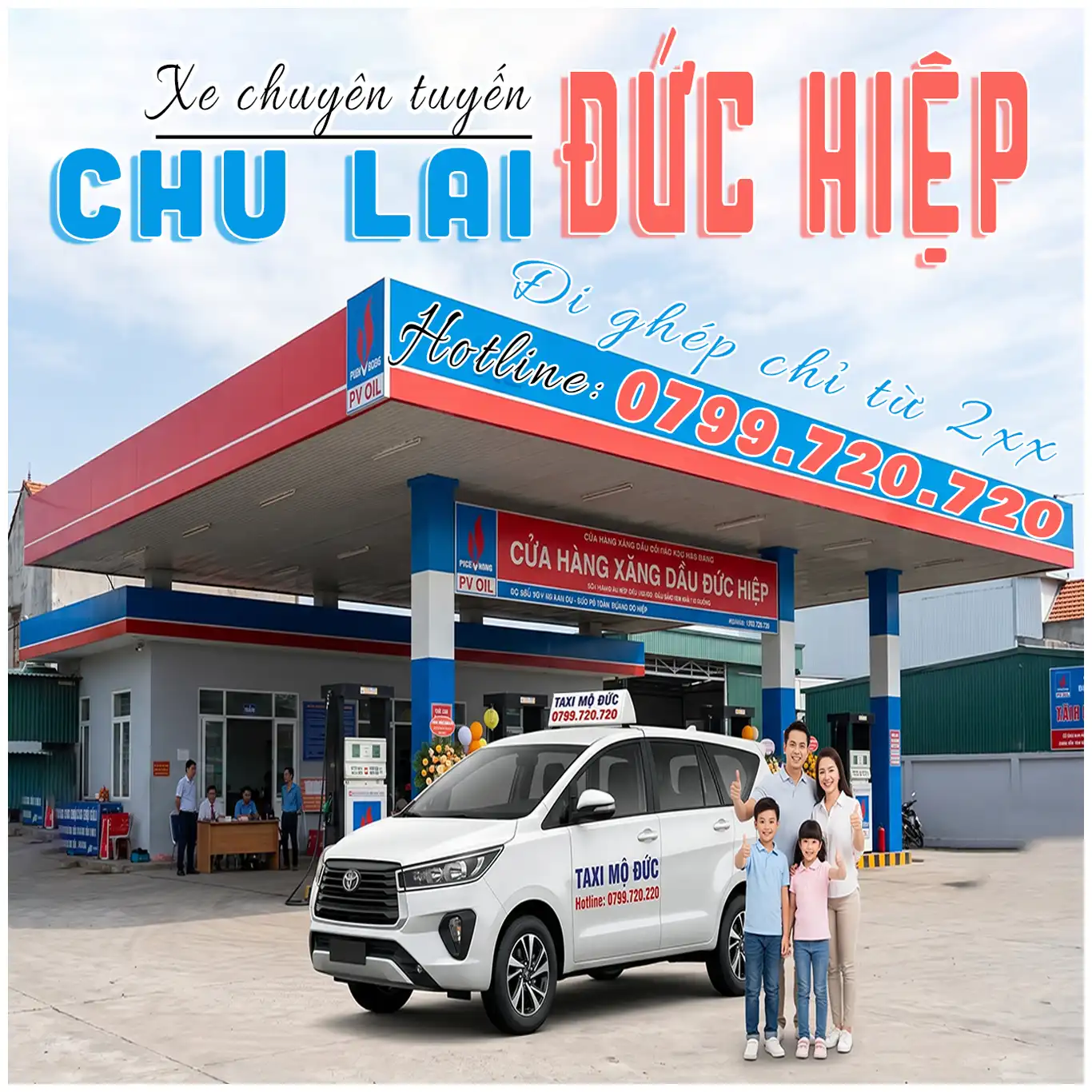 Xe Chu Lai đi Đức Hiệp Mộ Đức chỉ từ 2xx với xe ghép Chu Lai