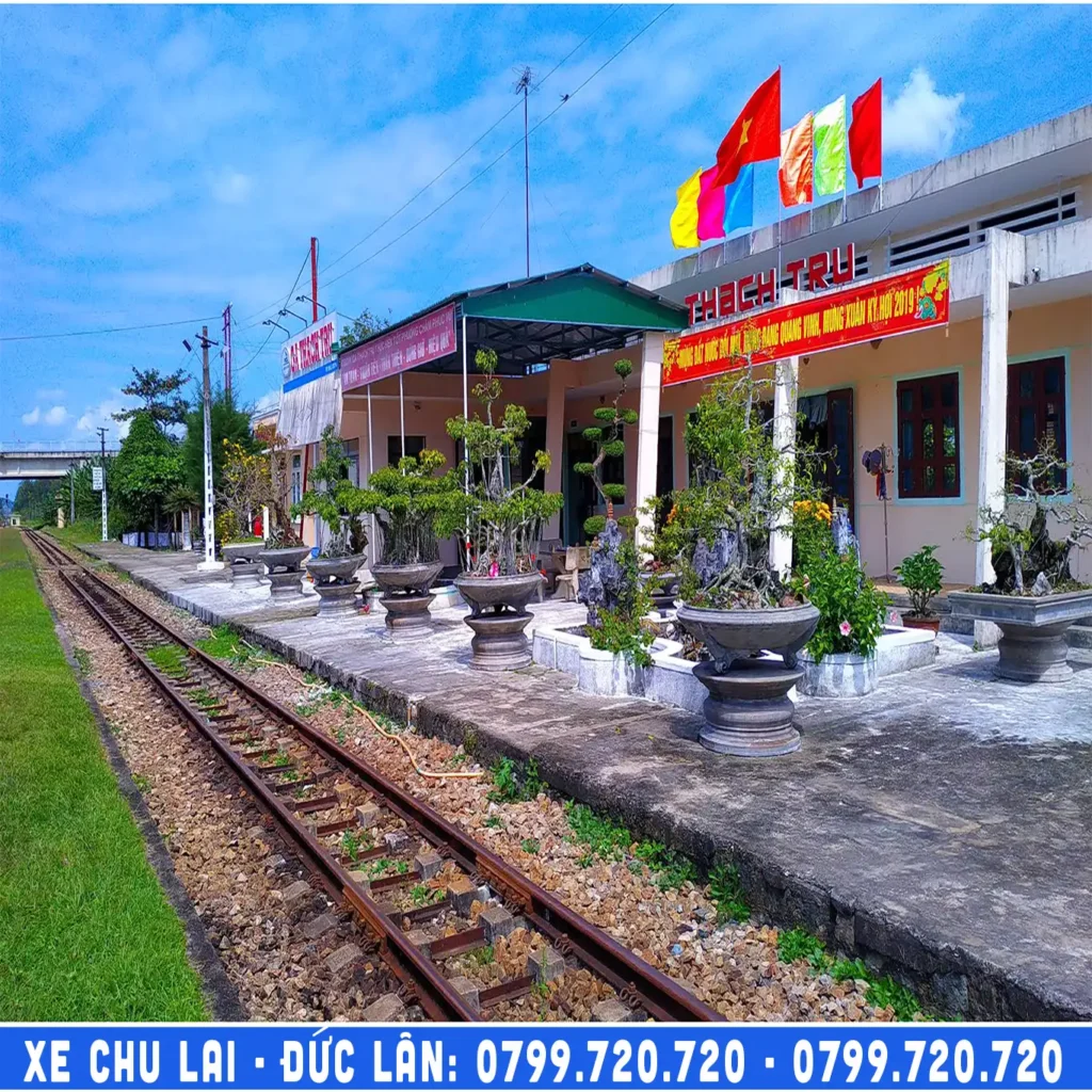 ga Thạch Trụ Mộ Đức đi Chu Lai