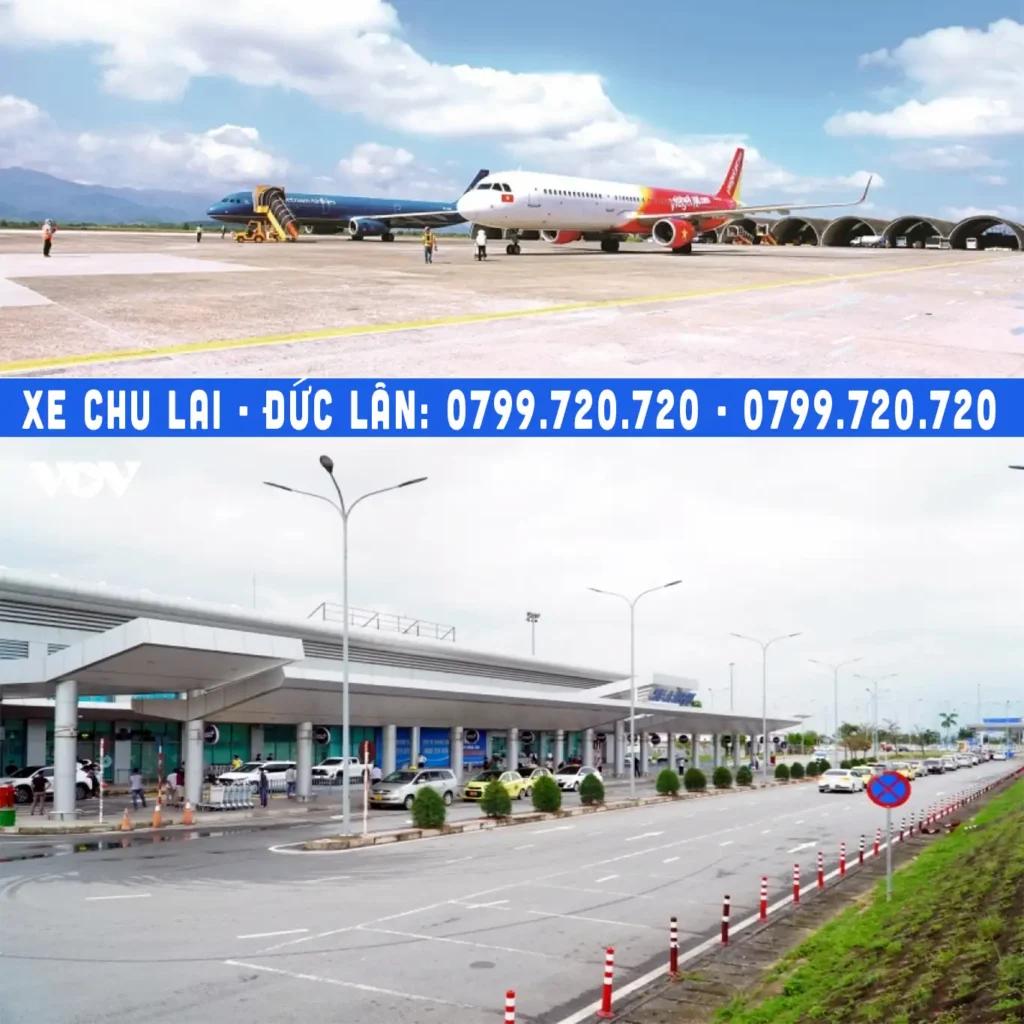 xe sân bay chu lai đi mộ đức