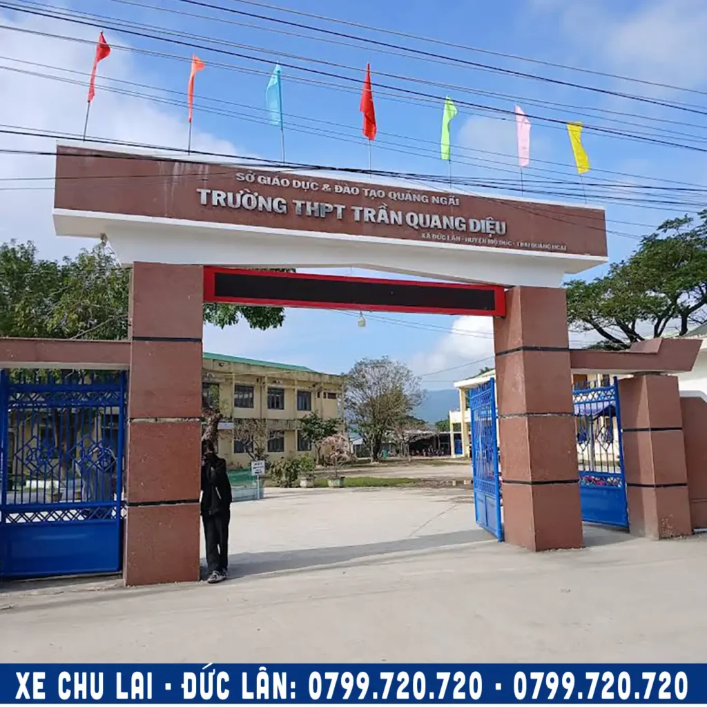 trường thpt trần quang diệu đức lân mộ đức đi chu lai