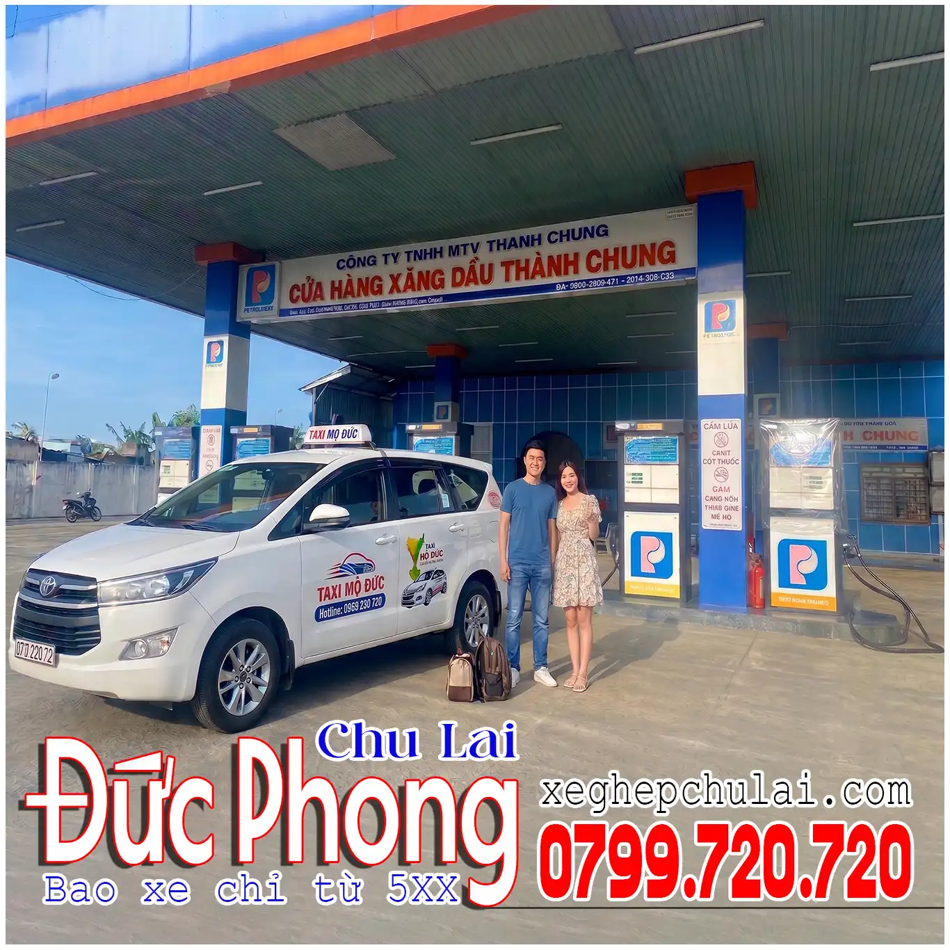 Xe Chu Lai đi Đức Phong Mộ Đức