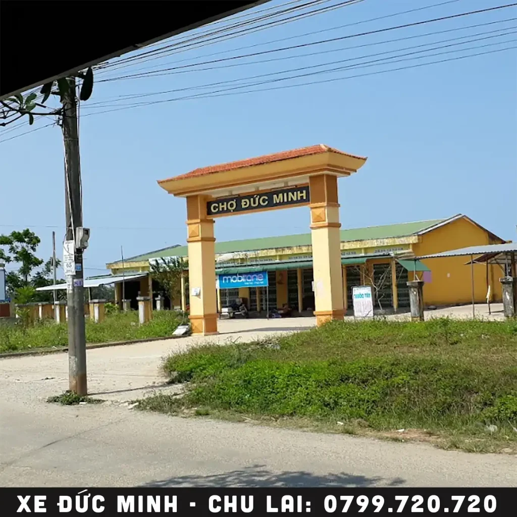 đặt xe ghép chu lai đi chợ đức minh chỉ 250k