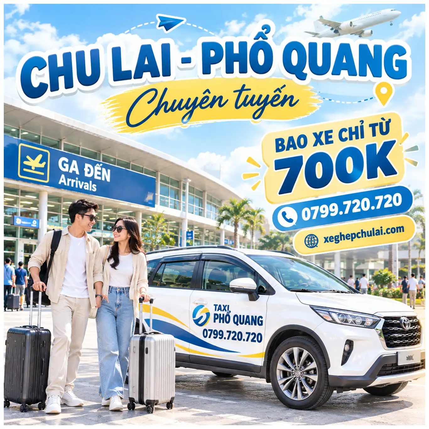 Xe Chu Lai đi Phổ Quang bao xe trọn gói chỉ từ 7xx