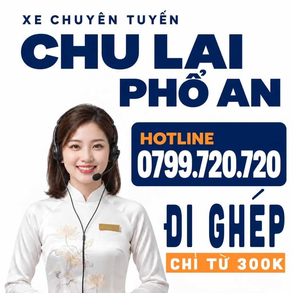 Đặt xe ghép chu lai về phổ an chỉ từ 3xx với xe ghép chu lai