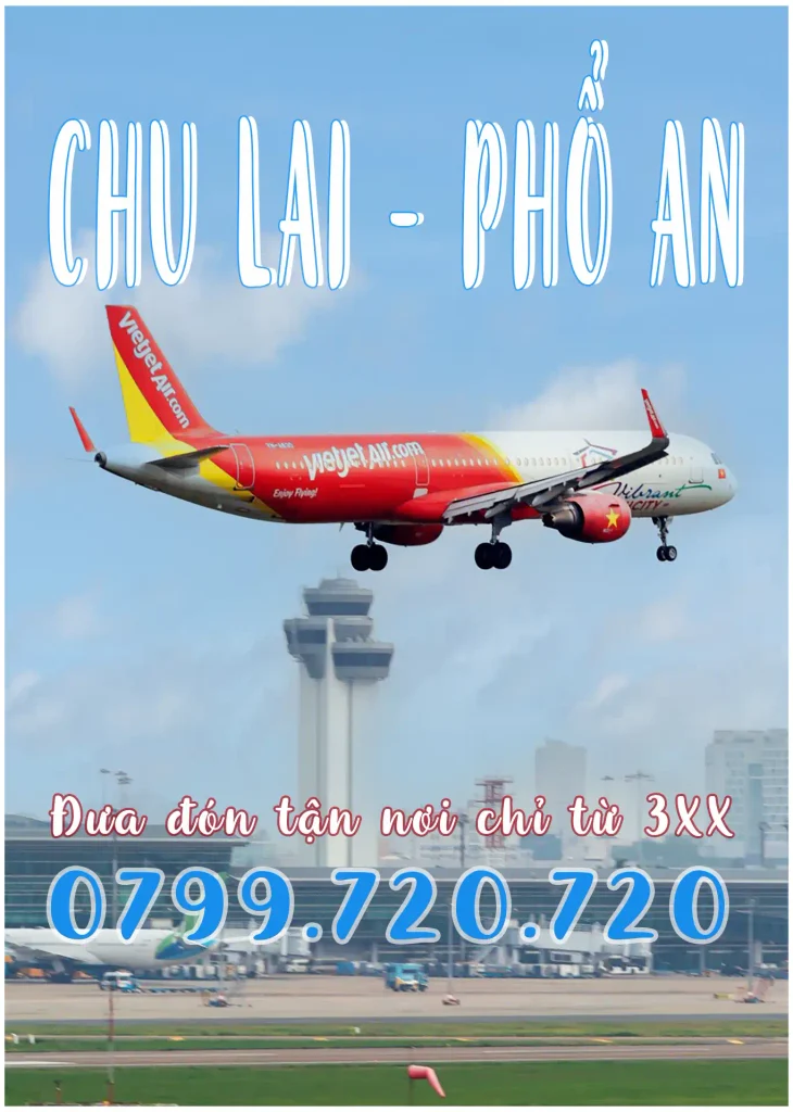 xe ghép sân bay chu lai đi phổ an đức phổ