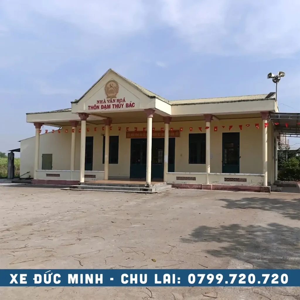 nhà văn hóa thôn đạm thủy bắc đức minh đi sân bay chu lai
